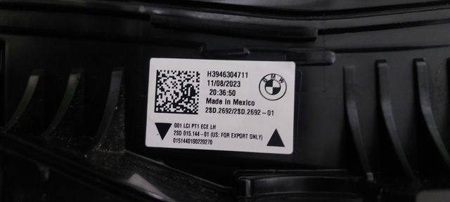 BMW 63219463047 Фонарь задний левый внешний в наличии Тернополь