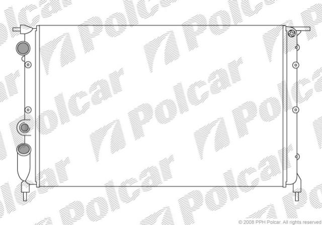 POLCAR 601908A4 Радиатор в наличии Сумы