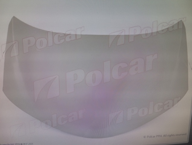 Капот двигателя 81X2031 POLCAR