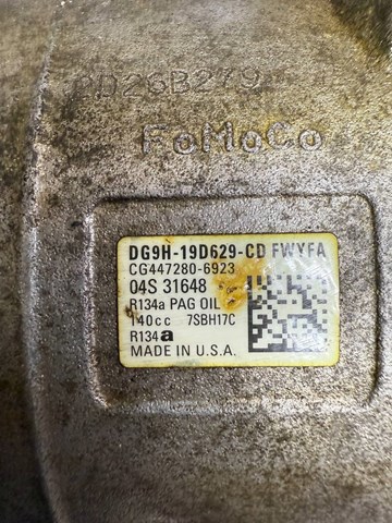 FORD DG9H19D629CD Компрессор кондиционера в наличии Чернигов