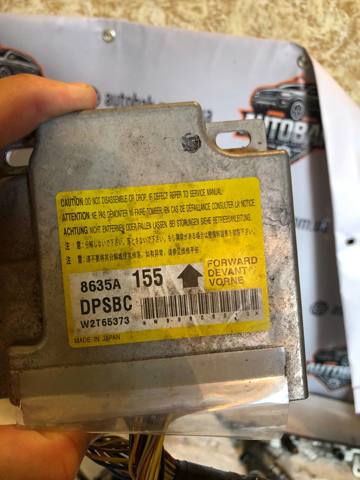 Модуль-процессор управления подушкой безопасности (ЭБУ AIRBAG) 8635A155 MITSUBISHI