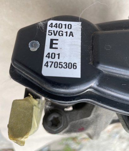 NISSAN 440115NA0A Суппорт тормозной задний левый в наличии Полтава