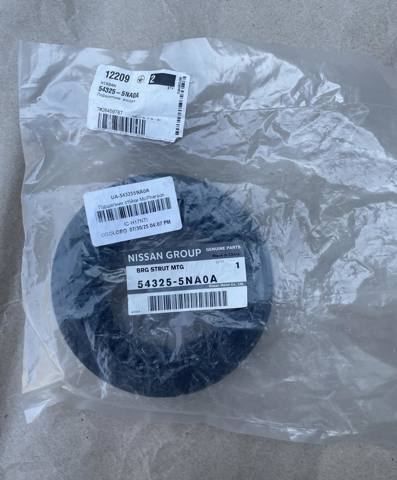 Подшипник опорный амортизатора, переднего 543255NA0A NISSAN
