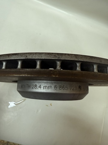 BMW 34106865723 Диск тормозной передний в наличии Чернигов