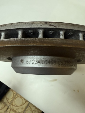 BMW 34106865723 Диск тормозной передний в наличии Львов