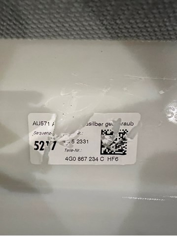 4G0867234C Обшивка стойки кузова внутренняя передняя правая купить Винница
