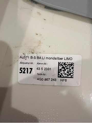 VAG 4G0867243 в наличии Житомир