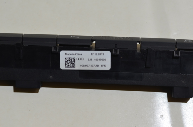 4G0927137AD VAG Блок кнопок центральной консоли купить в Каменское