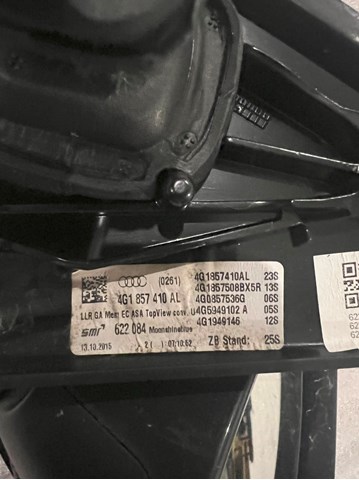 4G1857410AL VAG Правое зеркало купить в Чернигов