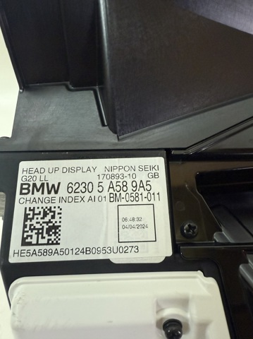 62305A589A5 BMW Дисплей-проекции на лобовое стекло купить в Каменское