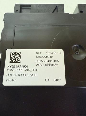 64115B4AA19 BMW Модуль управления (ЭБУ) климат-контролем купить в Ирпень