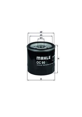 OC90OF MAHLE Корпус масляного фильтра купить в Полтава