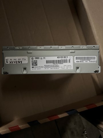 Блок управления мультимедийный 4G0035082 VAG