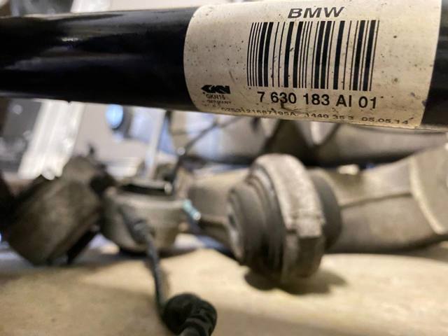 7630183 BMW Полуось задняя левая купить в Ирпень