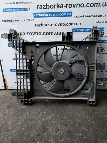 214814567R RENAULT Диффузор радиатора охлаждения, в сборе с мотором и крыльчаткой купить в Днепр