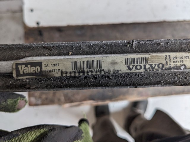 VOLVO 8671694 Интеркулер в наличии Николаев