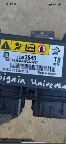 Блок управления airbag 13503645 OPEL