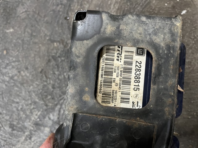 Блок ABS гидравлический 22838815 OPEL