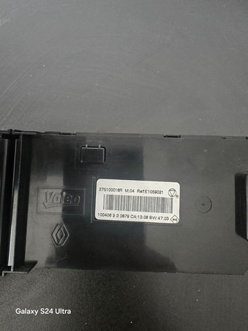 275100018R RENAULT Блок управления режимами отопления/кондиционирования купить в Винница