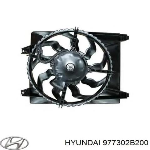 HYUNDAI 977302B200 Диффузор радиатора кондиционера, в сборе с крыльчаткой и мотором в наличии Запорожье