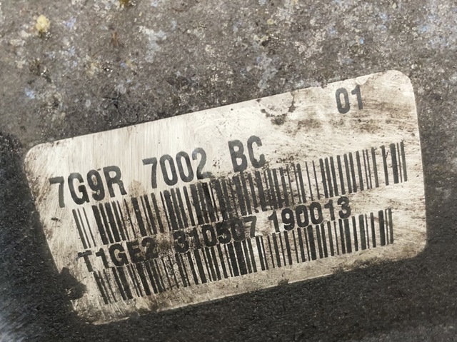 FORD 7G9R7002BC КПП в наличии Каменское
