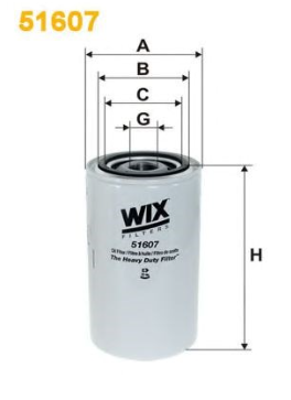 WIX 51607 Масляный фильтр в наличии Житомир