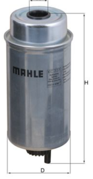 KC227 MAHLE Топливный фильтр купить в Винница
