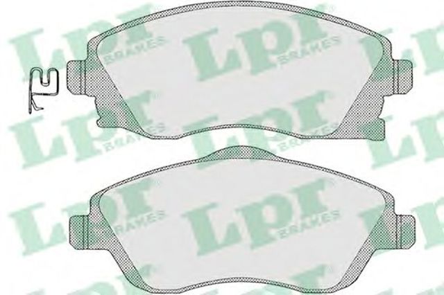 LPR 05P1004 Передние тормозные колодки в наличии Павлоград