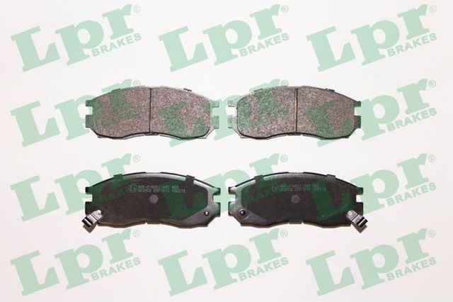 Колодки тормозные дисковые комплект 05P1012 LPR