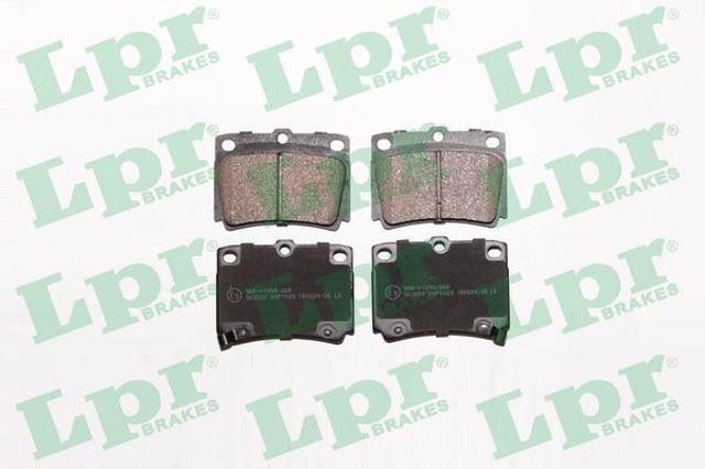 LPR 05P1029 Колодки тормозные задние дисковые в наличии Хмельницкий