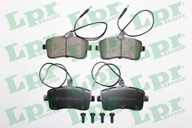Колодки передние 05P1196 LPR