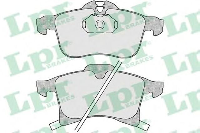 Колодки тормозные 05P1197 LPR
