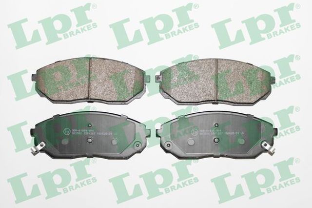 Колодки тормозные 05P1207 LPR