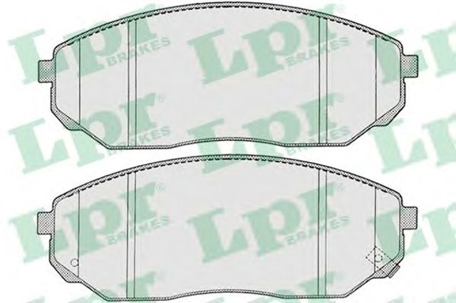 05P1207 LPR Передние тормозные колодки купить в Чернигов