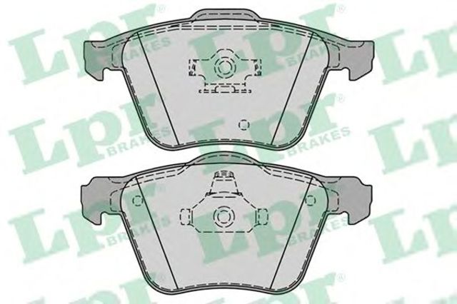 Тормозные колодки 05P1237 LPR