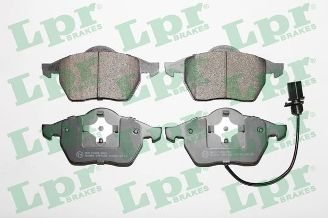 Колодки передние 05P1238 LPR