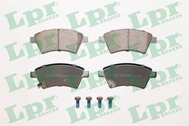Колодки тормозные передние дисковые 05P1245 LPR