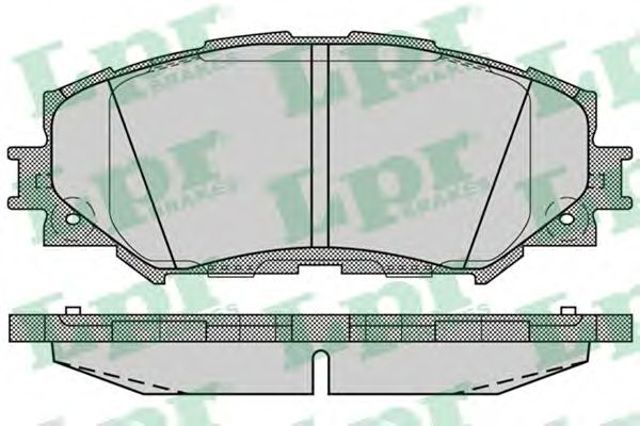 05P1258 LPR Передние тормозные колодки купить в Чернигов