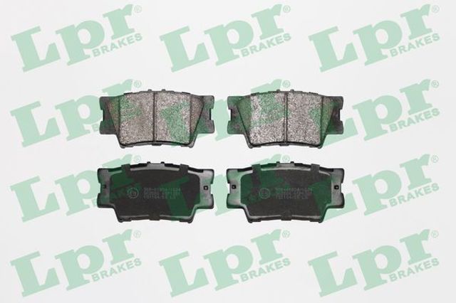 LPR 05P1281 Колодки тормозные задние дисковые в наличии Запорожье