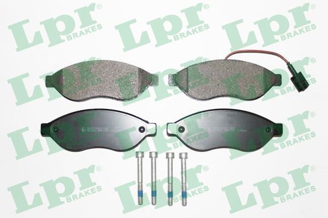 05P1287 LPR Колодки тормозные передние дисковые купить в Львов