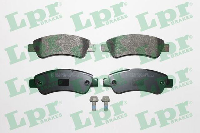 Задние тормозные колодки 05P1289 LPR