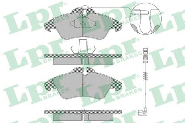 05P1304 LPR Передние тормозные колодки купить в Запорожье