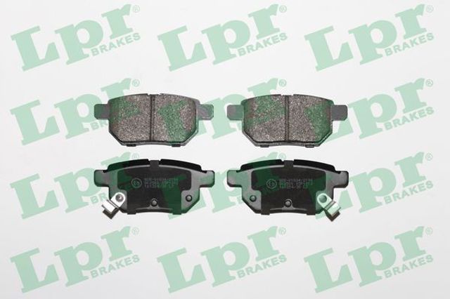 05P1312 LPR Колодки тормозные задние дисковые купить в Ирпень