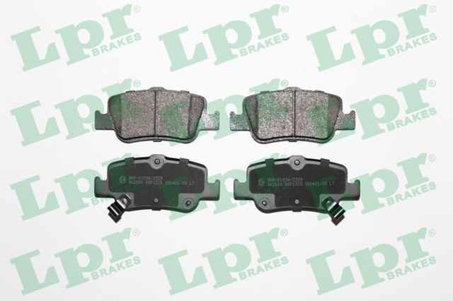 Колодки тормозные дисковые комплект 05P1315 LPR