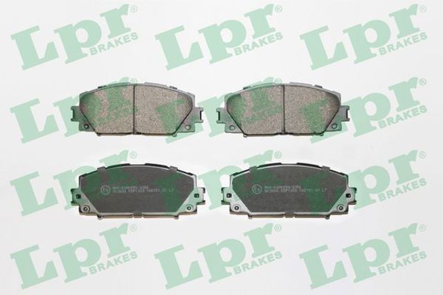 05P1333 LPR Колодки тормозные передние дисковые купить в Запорожье