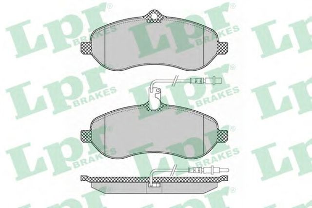 Тормозные колодки 05P1348 LPR