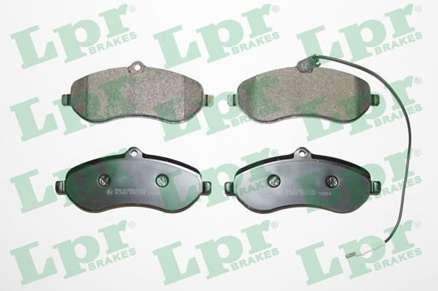 LPR 05P1348 Передние тормозные колодки в наличии Одесса