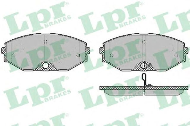 LPR 05P1357 Колодки тормозные передние дисковые в наличии Чернигов