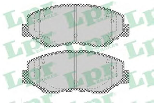LPR 05P1364 Колодки тормозные передние дисковые в наличии Ирпень
