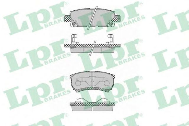 05P1373 LPR Колодки тормозные задние дисковые купить в Кривой Рог